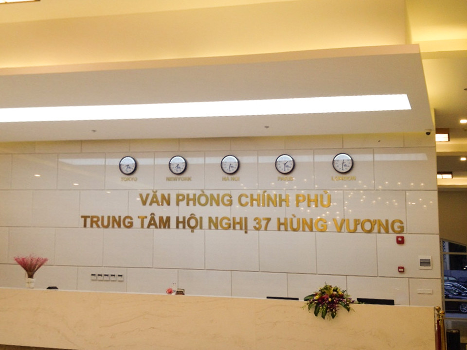 Hệ thống biển quảng cáo Văn Phòng Chính Phủ - Hùng Vương Hotel