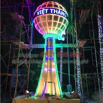 Quả Cầu Ốp ALU Gắn Đèn LED Tại Bắc Giang