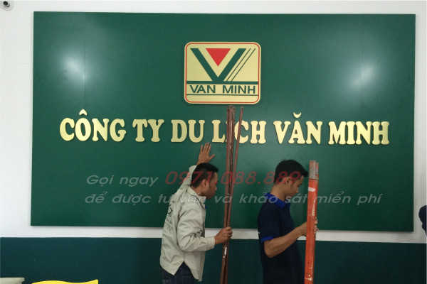 Biển quảng cáo Công ty Văn minh Tại Hà Nội