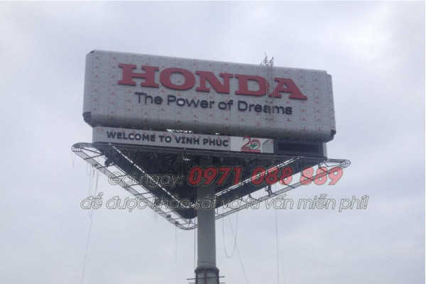 Biển quảng cáo công ty Honda Việt Nam 